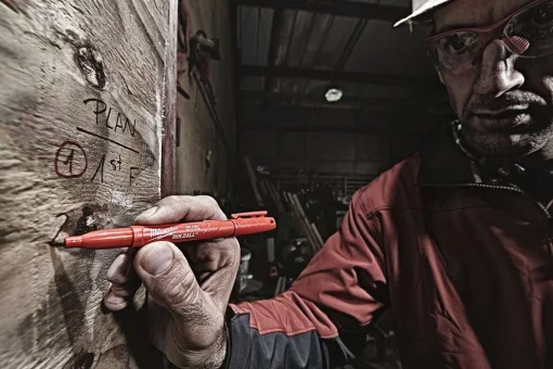 Маркер Milwaukee InkZAll синій/червоний/зелений/чорний, набір 4шт