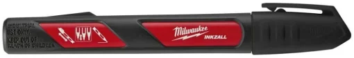 Маркер Milwaukee InkZAll LP, водостійкий, уф-стійкі, чорний