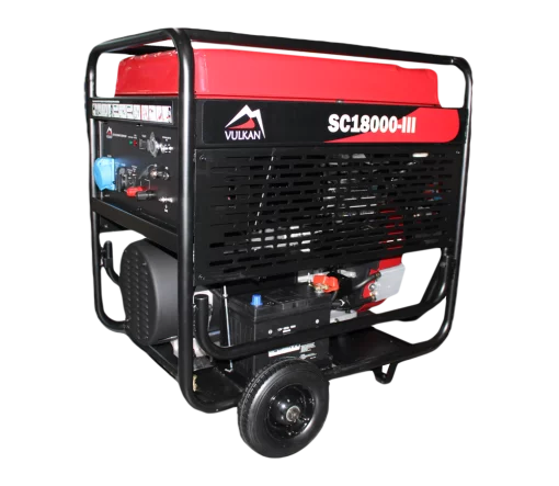 Генераторна установка SC18000-III 1ф 15 кВт, ел.старт, бак-60л, кнопка