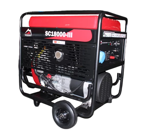 Генераторна установка SC18000-III 1ф 15 кВт, ел.старт, бак-60л, кнопка