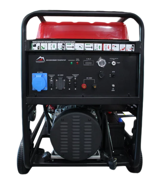 Генераторна установка SC18000-III 1ф 15 кВт, ел.старт, бак-60л, кнопка