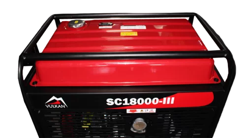 Генераторна установка SC18000-III 1ф 15 кВт, ел.старт, бак-60л, кнопка