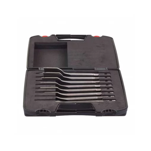 Свердло по дереву перове Milwaukee, 12-32мм, шестигранний хвостовик, кейс, набір 8шт