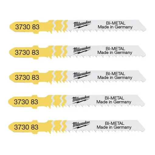 Полотно пиляльне для електролобзика Milwaukee Special по дереву, крок зуба 1.9ммх60мм, 5шт