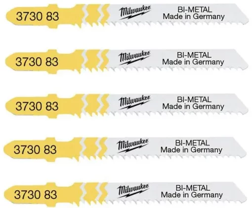 Полотно пиляльне для електролобзика Milwaukee Special по дереву, крок зуба 1.9ммх60мм, 5шт
