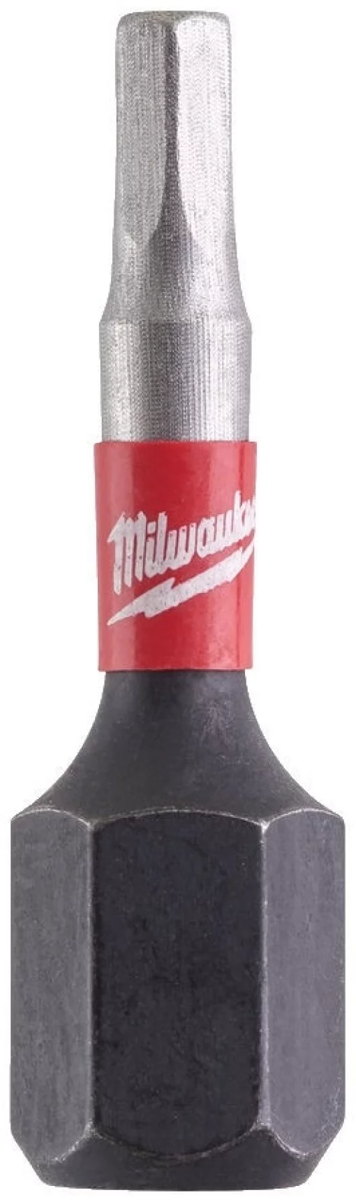 Біти Milwaukee Shockwave, Hex2.5х25мм, набір 2шт