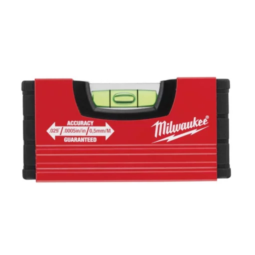 Рівень Milwaukee MiniBox, 10см, 1 капсула, алюмінієвий корпус