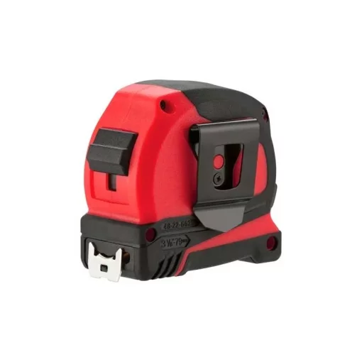 Рулетка Milwaukee Pro Compact, 3мх16мм, з фіксатором змотування, АБС-пластик