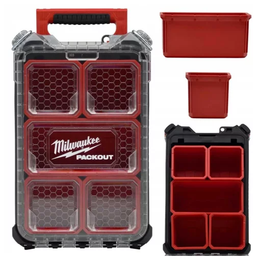 Органайзер Milwaukee універсальний Packout Organiser, 5 відділень, 25х38x12см, пластик