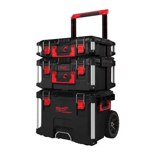 Модульна система для інструменту Milwaukee Packout, на коліщатках, 3 ящики модуля, 47х56х100см