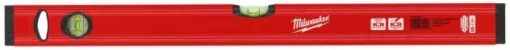 Рівень Milwaukee Slim Box, 60см, 2 капсули, магнітний, алюмінієвий корпус