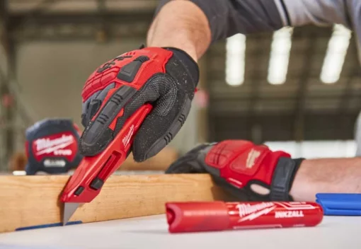 Рукавички робочі Milwaukee Impact Demolition, поліестер/спандекс/нітрил, р.8/M, чорні