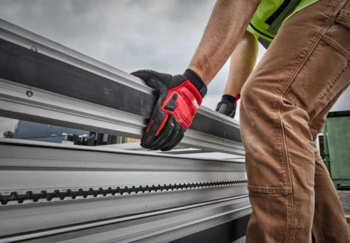 Рукавички робочі Milwaukee Impact Demolition, поліестер/спандекс/нітрил, р.9/XL, чорні