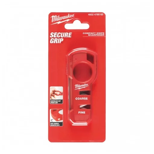 Точилка для ножів і ножиць Milwaukee, 54х195х38мм, 2 етапи заточування, ABS-пластик