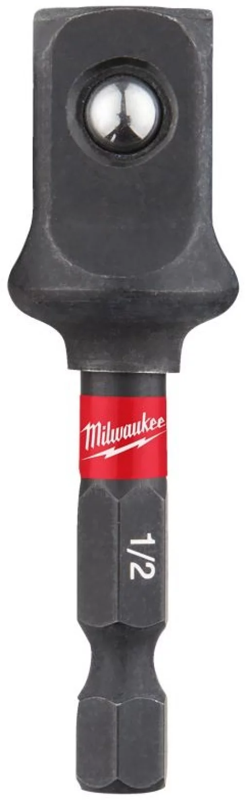 Перехідник Milwaukee ShW, з 1/4' Hex на 1/2', для торцевих головок