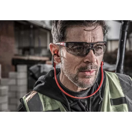 Окуляри захисні Milwaukee, протиосколкові, лінзи-сірі, полікарбонат