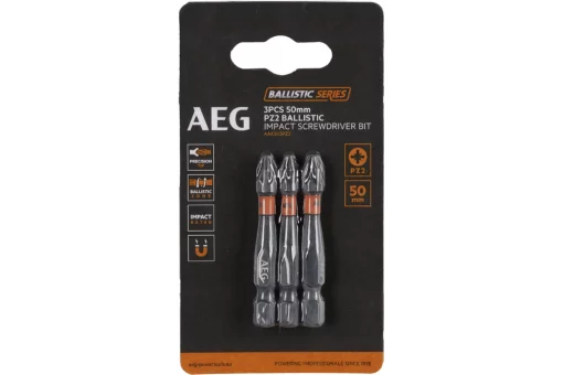 Біти ударні AAK503PZ2 AEG, PZ2, 50мм, 3шт.