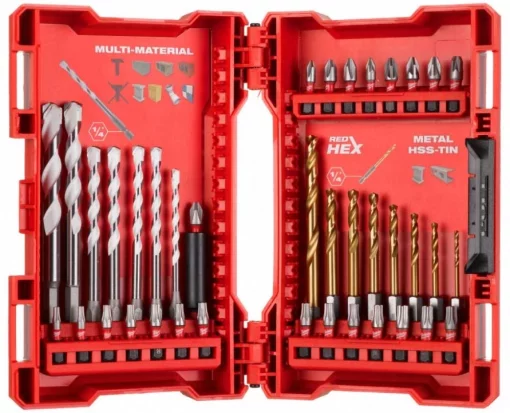 Набір біт і свердел Milwaukee, кейс, 39шт