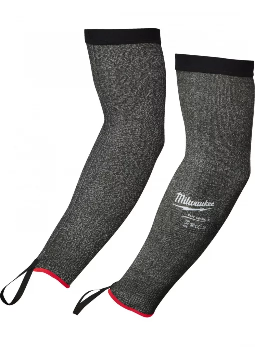 Нарукавники робочі Milwaukee, високоеластичний нейлон, 45см, сірий