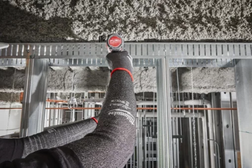 Нарукавники робочі Milwaukee, високоеластичний нейлон, 45см, сірий