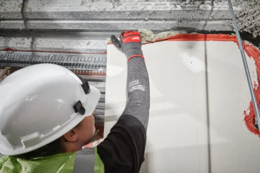 Нарукавники робочі Milwaukee, високоеластичний нейлон, 45см, сірий