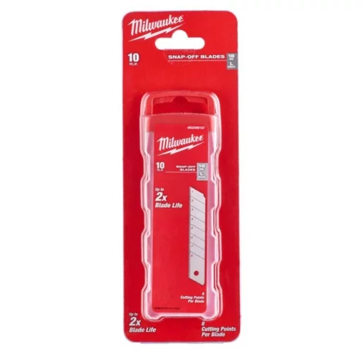 Лезо сегментоване Milwaukee, 18мм, сталь, 10шт