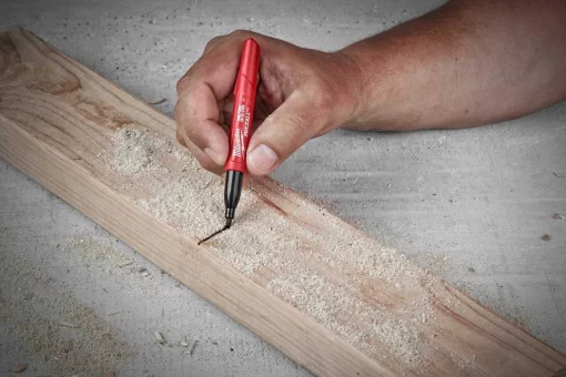 Маркер Milwaukee InkZAll водостійкий, чорний, набір 4шт