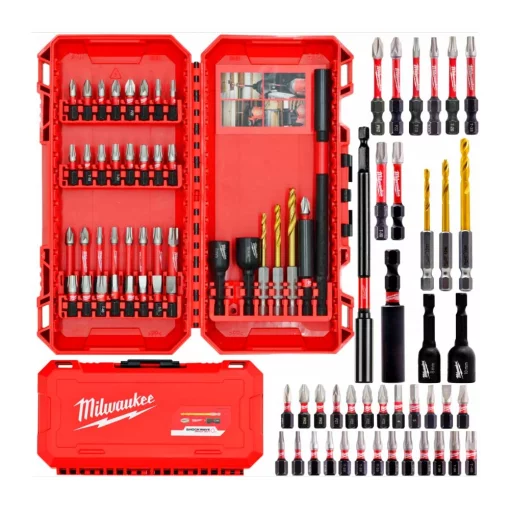 Набір біт і свердл Milwaukee Shockwave, сталь, кейс, 40шт
