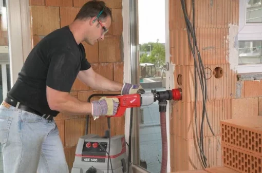 Дриль ударний Milwaukee DD2-160XE 1500Вт для сухого алмазного буріння 0-3000об/хв кейс 4.2кг