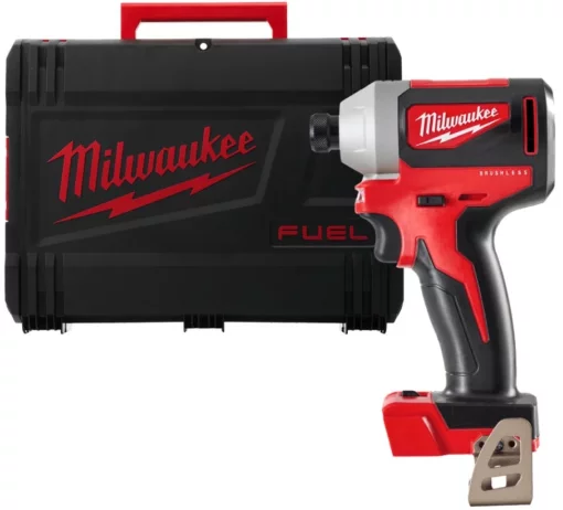 Гвинтоверт ударний акумуляторний Milwaukee M18 BLID2-0X 18В 180Нм 1700-3400об/хв кейс 1.7кг без АКБ та ЗП