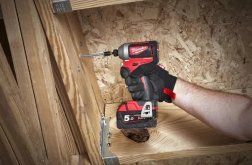 Гвинтоверт ударний акумуляторний Milwaukee M18 BLID2-0X 18В 180Нм 1700-3400об/хв кейс 1.7кг без АКБ та ЗП