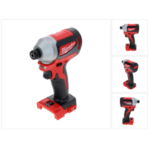 Гвинтоверт ударний акумуляторний Milwaukee M18 BLID2-0X 18В 180Нм 1700-3400об/хв кейс 1.7кг без АКБ та ЗП