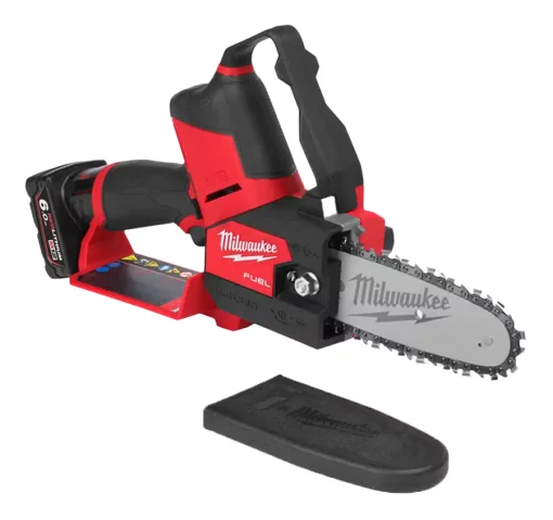 Пила ланцюгова акумуляторна Milwaukee M12 FUEL FHS-602X 12В 2х6А·год шина 15см кейс 1.9кг