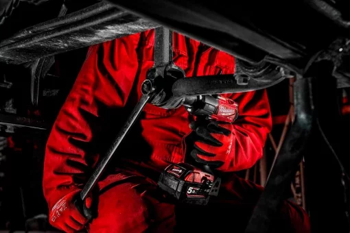 Гайковерт ударний акумуляторний Milwaukee M18 FMTIW2F12-502X 18В АКБ 2х5А·год 881Нм 0-2575об/хв 1/2" ЗП M12-18FC кейс 6.28кг