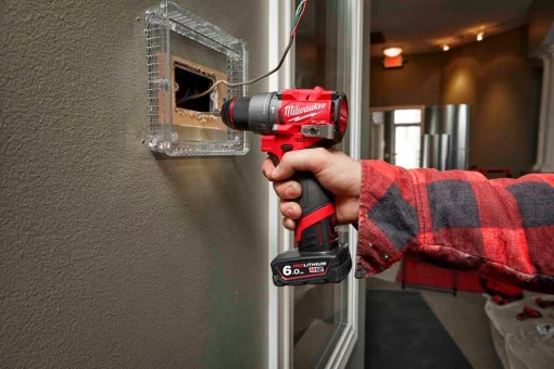 Шурупокрут-дриль акумуляторний Milwaukee M12 FPD2-402X 12В 2х4А·год 45Нм 450·1550об/хв ЗП M12 кейс 1.4кг