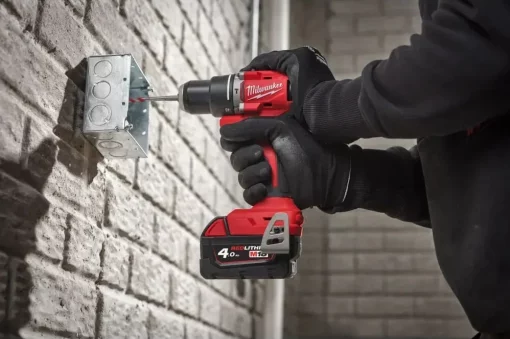 Шурупокрут-дриль акумуляторний Milwaukee M18 BLPDRC-0X 18В 60.5Нм 500·1700об/хв кейс 1.5кг без АКБ та ЗП