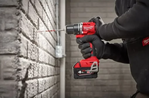 Шурупокрут-дриль акумуляторний Milwaukee M18 BLPDRC-0X 18В 60.5Нм 500·1700об/хв кейс 1.5кг без АКБ та ЗП