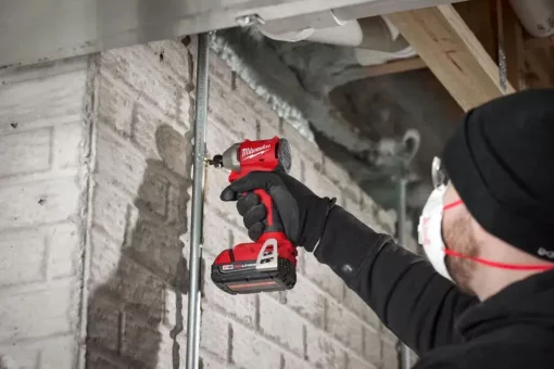 Гвинтоверт ударний акумуляторний Milwaukee M18 BLIDR-0X 18В 190Нм 0-3600об/хв кейс 1.3кг без АКБ та ЗП