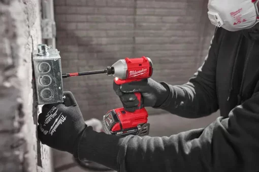 Гвинтоверт ударний акумуляторний Milwaukee M18 BLIDR-0X 18В 190Нм 0-3600об/хв кейс 1.3кг без АКБ та ЗП