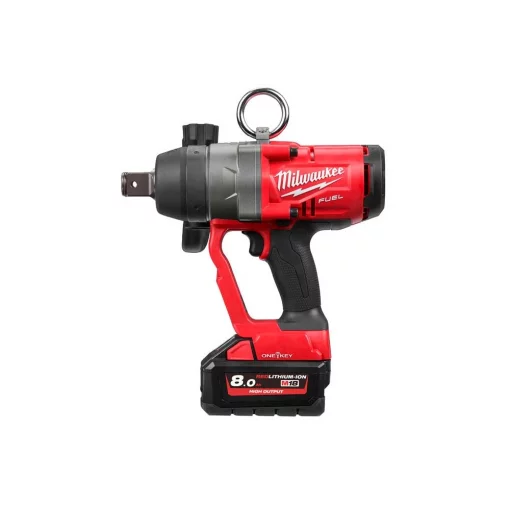 Гайковерт ударний акумуляторний Milwaukee M18 ONEFHIWF1-802X 18В АКБ 2х8А·год 2400Нм 0-1650об/хв 1/2" ЗП M12-18FC кейс 5.9кг
