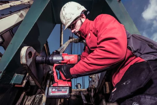 Гайковерт ударний акумуляторний Milwaukee M18 ONEFHIWF1-802X 18В АКБ 2х8А·год 2400Нм 0-1650об/хв 1/2" ЗП M12-18FC кейс 5.9кг