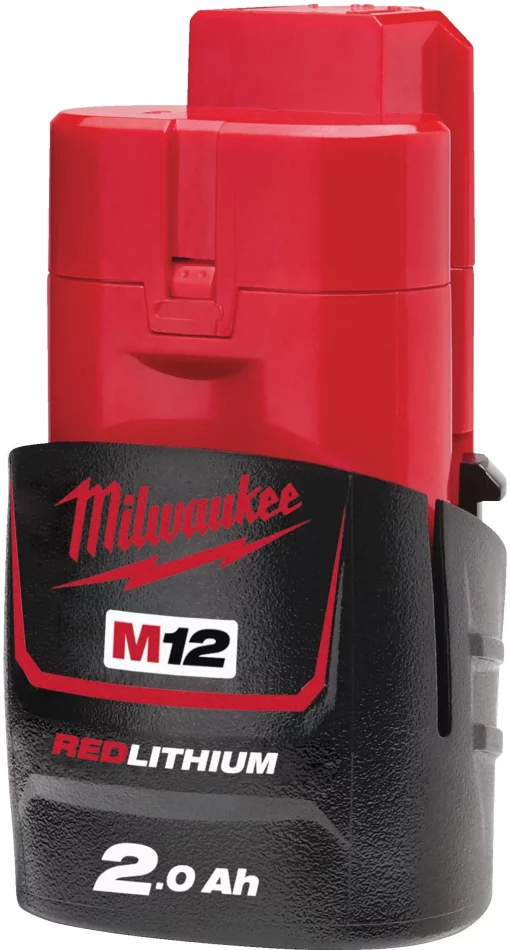 Шурупокрут-дриль акумуляторний Milwaukee M12 BLDDRC-202C 12В 2х2А·год 40Нм 0-550-1700об/хв ЗП C12C кейс 1.2кг