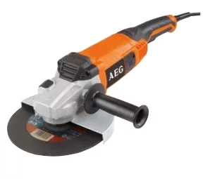 Шліфмашина кутова WS2200-230DMS AEG, 2200Вт, Ø230мм, 6600об/хв,  М14, 5.8кг