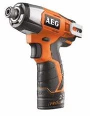 Гвинтоверт BSS12CLI-202C AEG, 12В, 2Аг, 0-2000об/хв, 115Нм, 1/4", 1.2кг, кейс