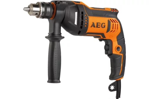 Дриль ударна SBE630RV AEG, 630Вт,0-2800об/хв, Ø30/13/15/15мм, 21Нм, Ø1,5-13мм, 1,95кг