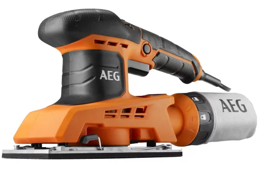 Віброшліфмашина FS250 AEG, 250Вт, 6000-12000кол/хв, 90х187мм, Ø2мм,1,8кг