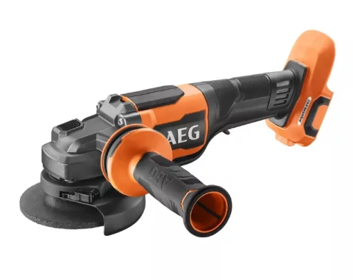 Шліфмашина кутова акум.  BEWS18-115BLPX2-0 AEG, 18В, Ø115мм, 9000об/хв, М14, 2,7кг