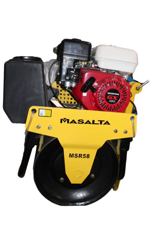 Каток вібраційний одновальний ручний MSR58H; 185кг, бенз. GX160