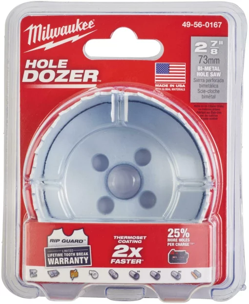 Коронка Milwaukee, біметалічна, 73мм