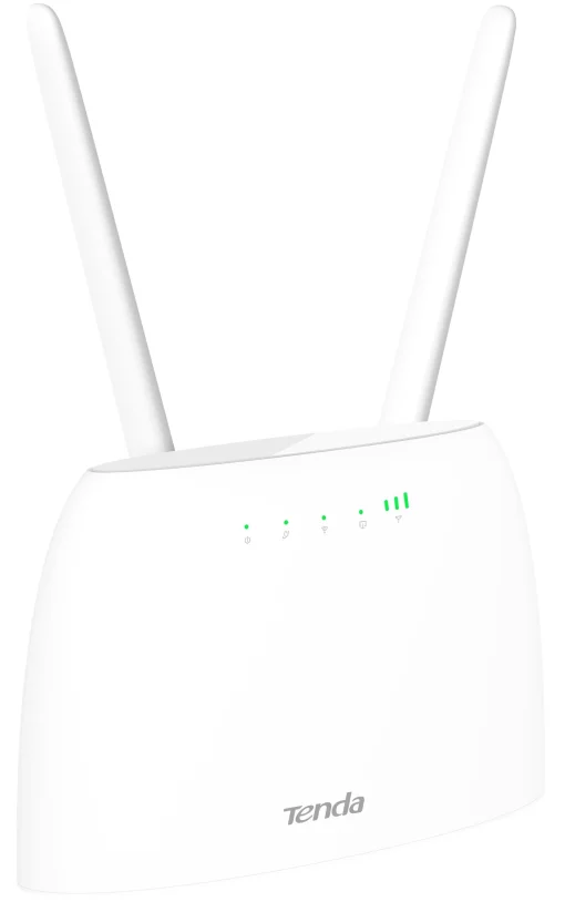 Маршрутизатор TENDA 4G06 N300, 4G/LTE, 1xFE LAN, 1xFE LAN/WAN, 1xRJ11, Cлот для SIM-карти